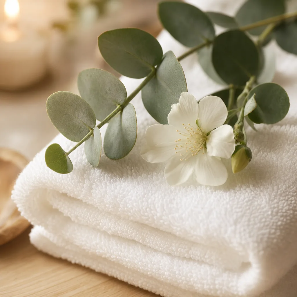 Detalhe do ambiente de spa